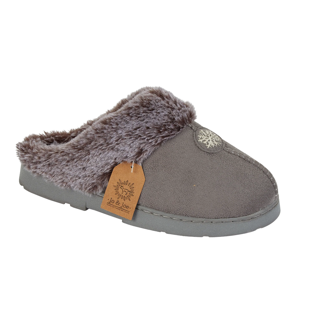 Henrietta | Faux Fur Mule Slippers
