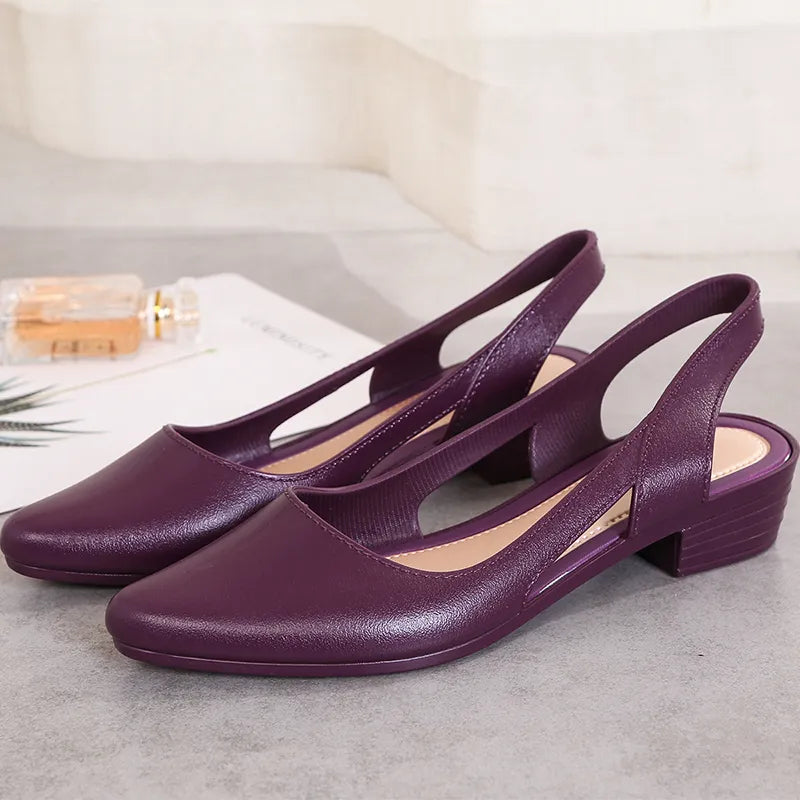 Crail | Elegant Back Strap Ballet Flats
