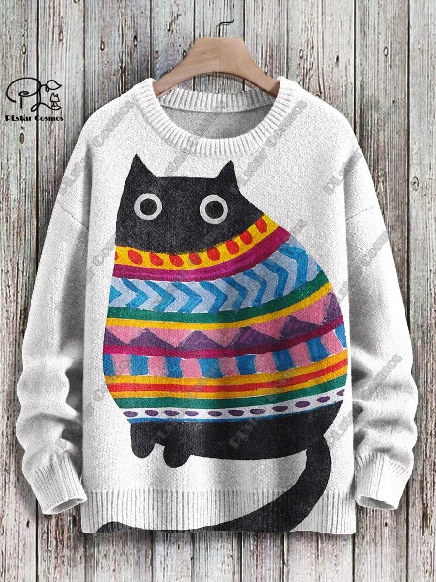 Mischief | Funny Cat Street Style Pullover