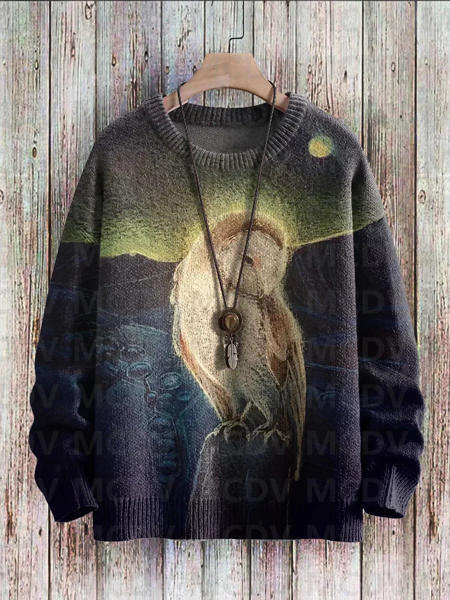 Vixen | Cute Fox Art Knit Pullover