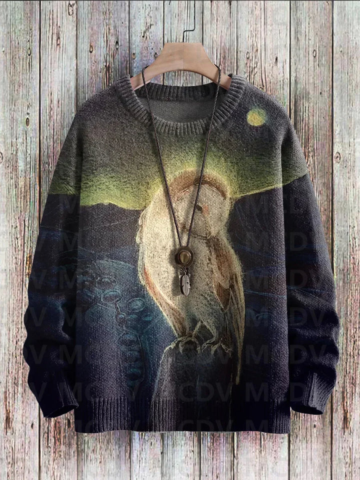 Vixen | Cute Fox Art Knit Pullover