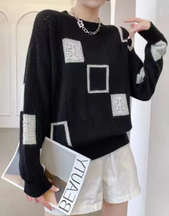 Margot | Patchwork Sweater