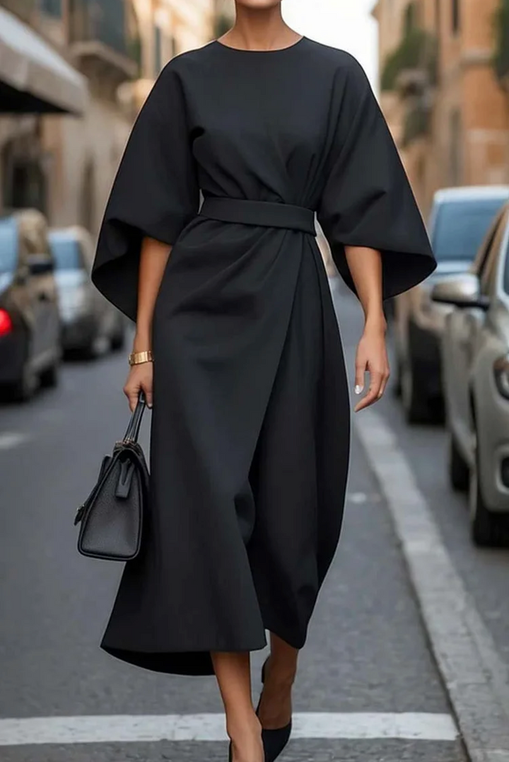 Ana | Elegant Dress with Lantern Sleeves