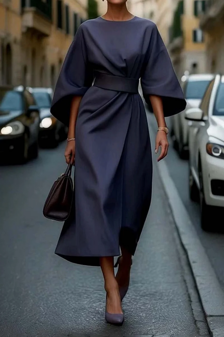 Ana | Elegant Dress with Lantern Sleeves