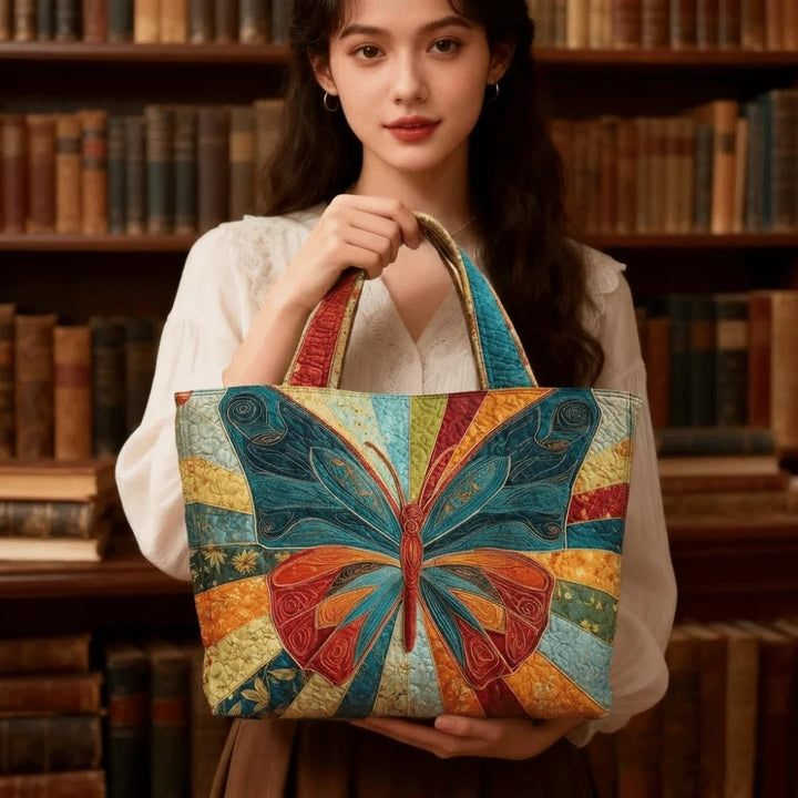 Ashira | Butterfly Patterns Quilted Tote