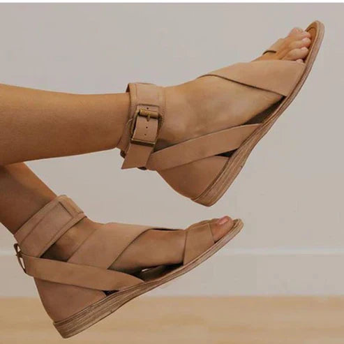 Unst | Gladiator Toe Ring Sandals