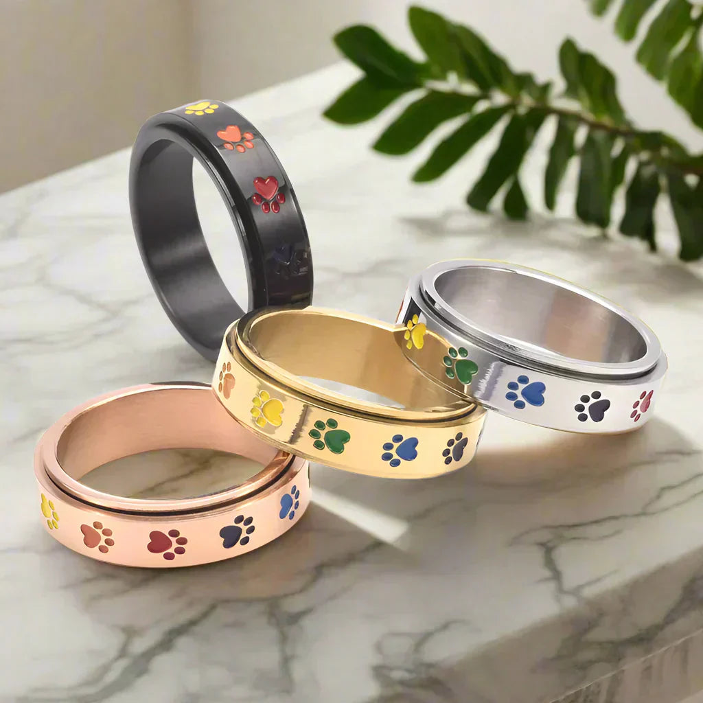 Nova | Rotating Paw Ring