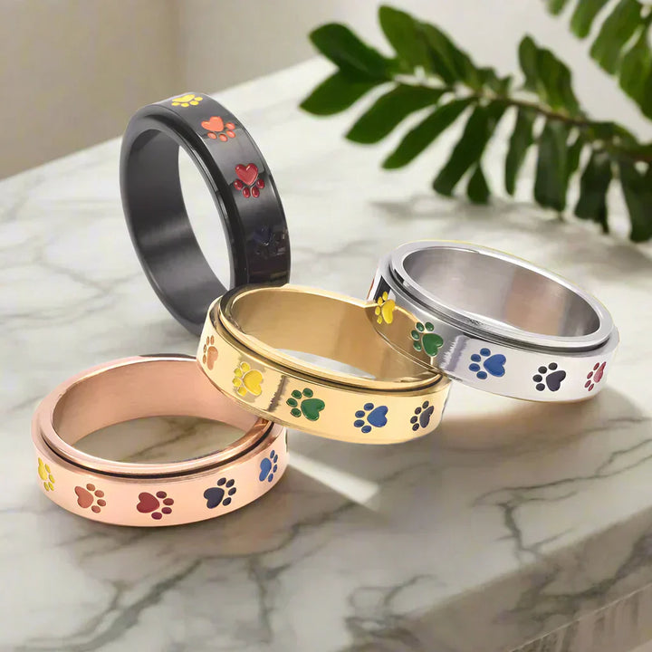 Nova | Rotating Paw Ring