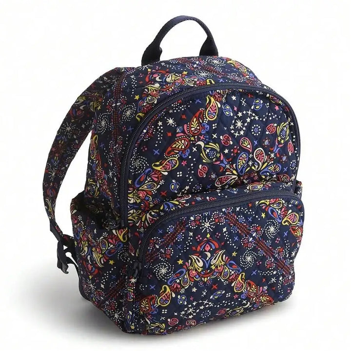 Easingwold | Starry Paisley Quilted Backpack