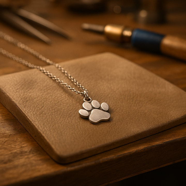 Selene | Paw-Shaped Pendant Necklace