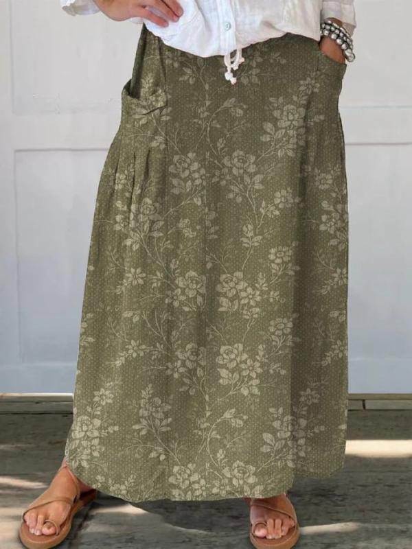 Princess | Vintage Garden Print Skirt