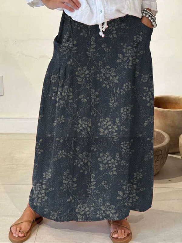 Princess | Vintage Garden Print Skirt