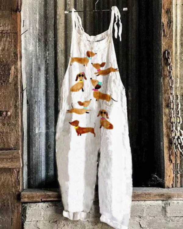Wicklow | Dachshund Artisan Overalls