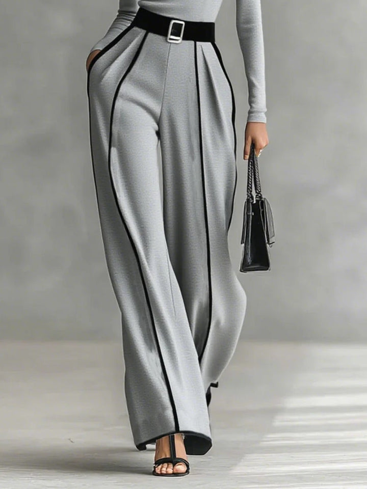 Solana | Long Sleeve Turtleneck Wide-Leg Set