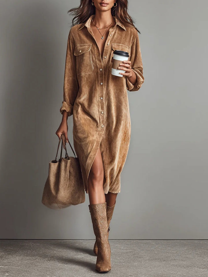 Abby | Chic Flared Hem Dress
