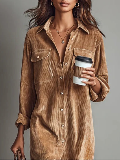 Abby | Chic Flared Hem Dress