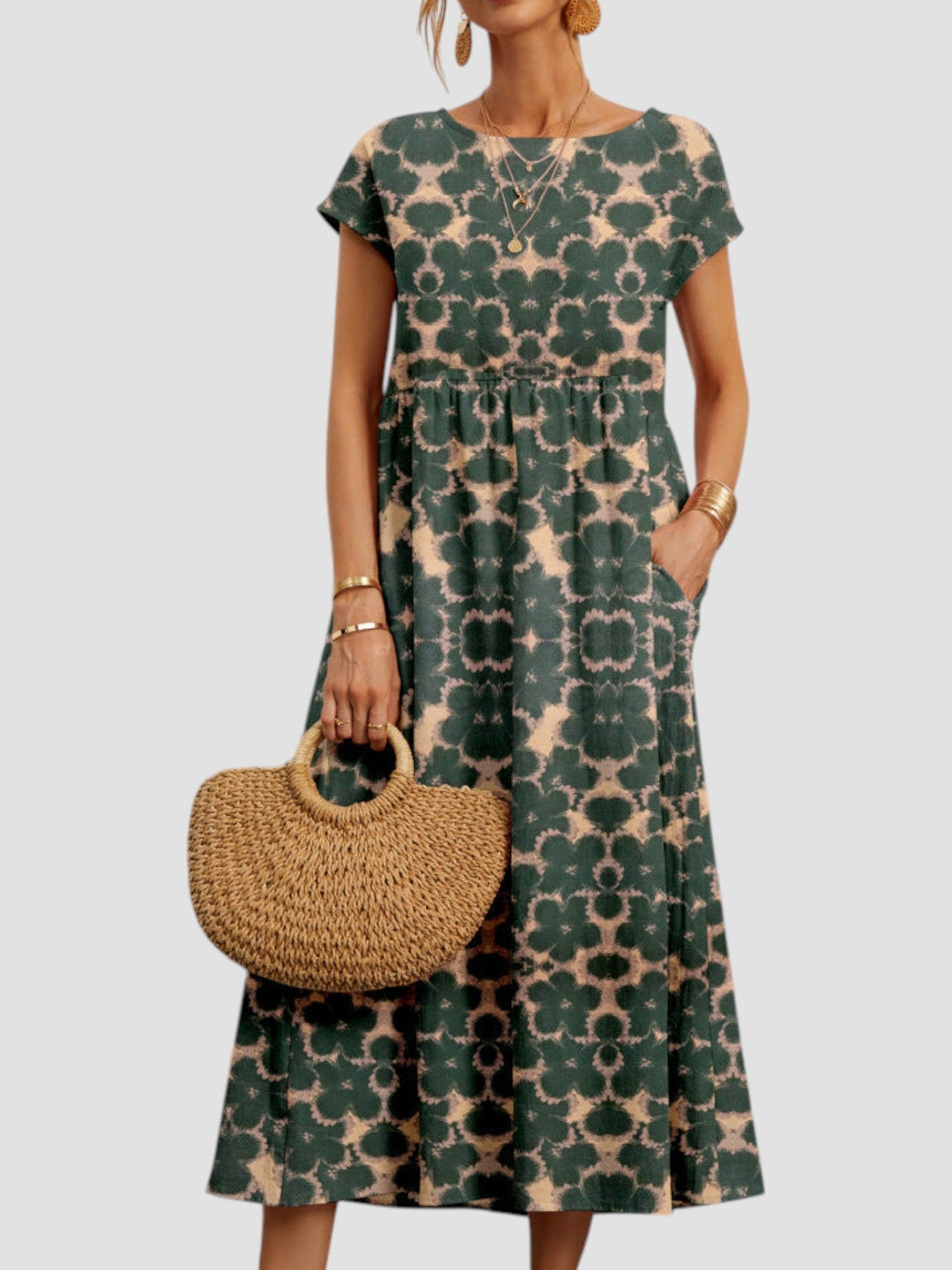 Alicia | Vintage Maxi Dress