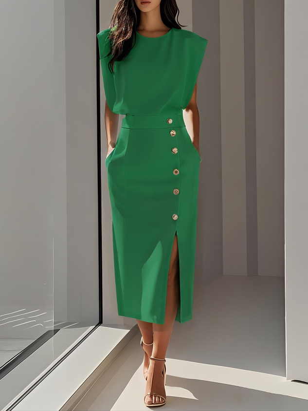 Aspen | Effortless Charm Midi Dress