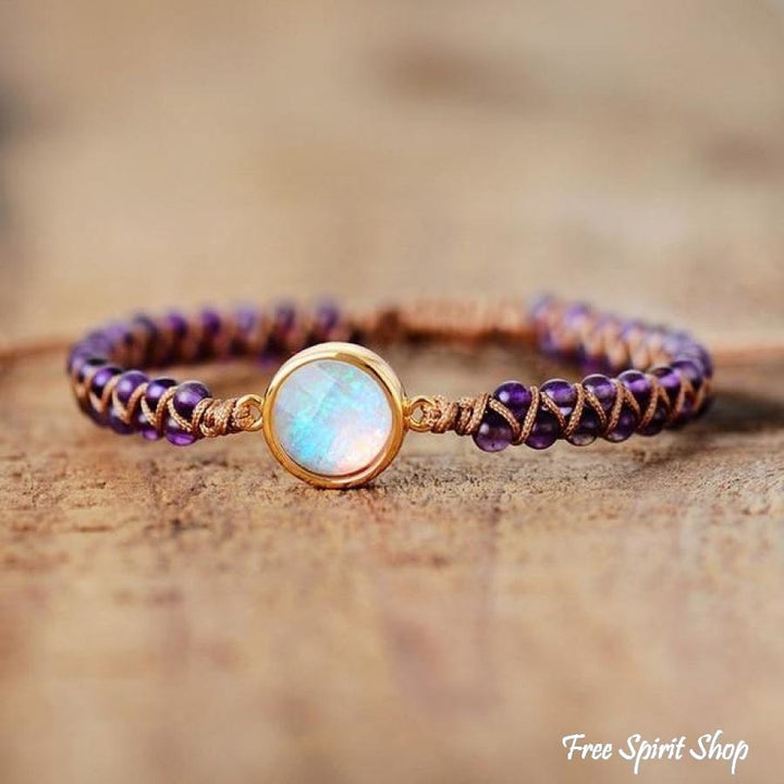 Bridget | Amethyst & Opal Friendship