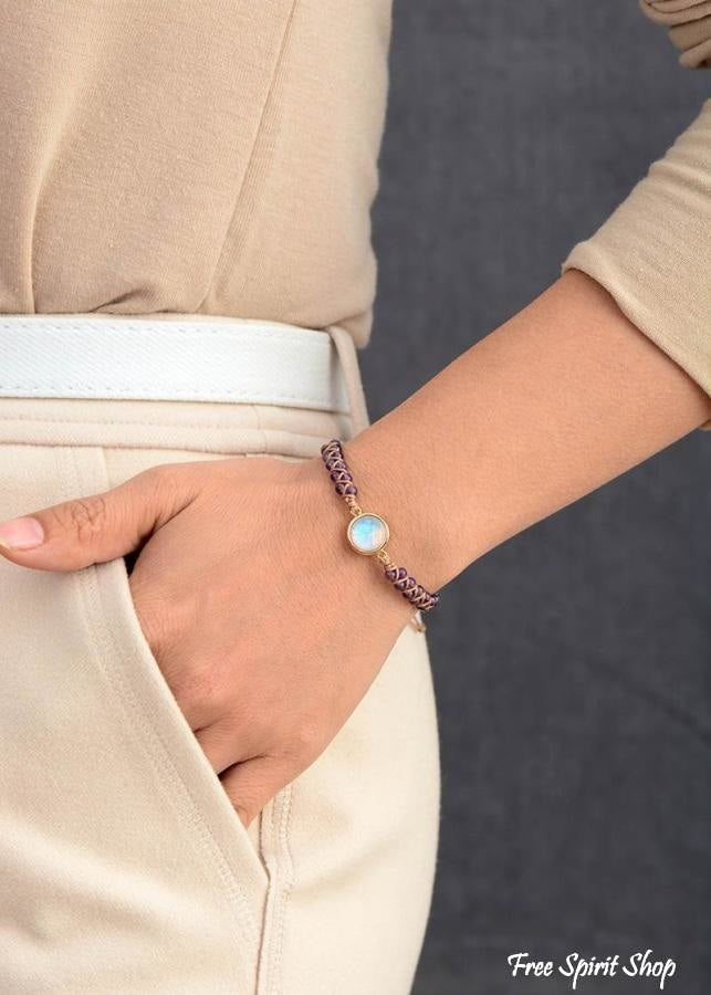 Bridget | Amethyst & Opal Friendship
