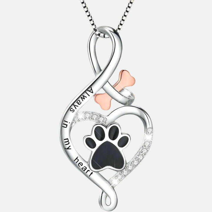 Elowen | Lucky Paw Shaped Pendant Necklace