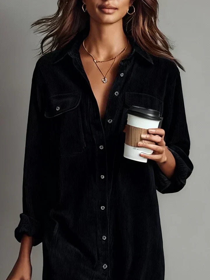 Abby | Chic Flared Hem Dress