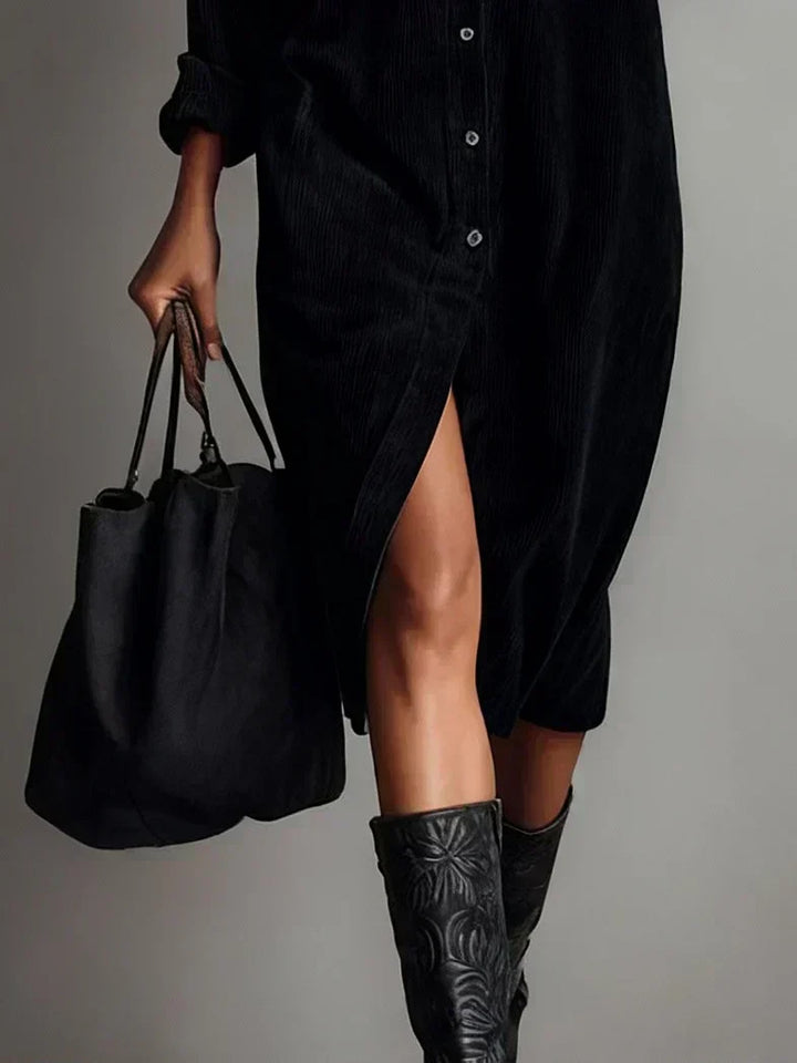 Abby | Chic Flared Hem Dress