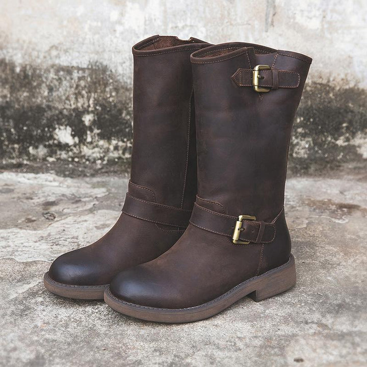 Elise | Buckle Boots | Bold Style, Effortless Comfort