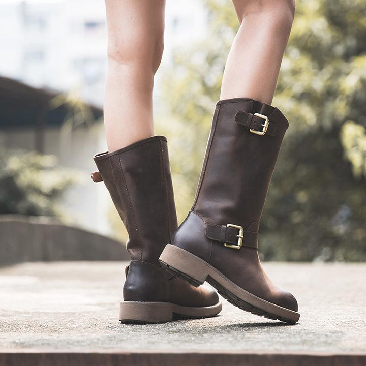 Elise | Buckle Boots | Bold Style, Effortless Comfort