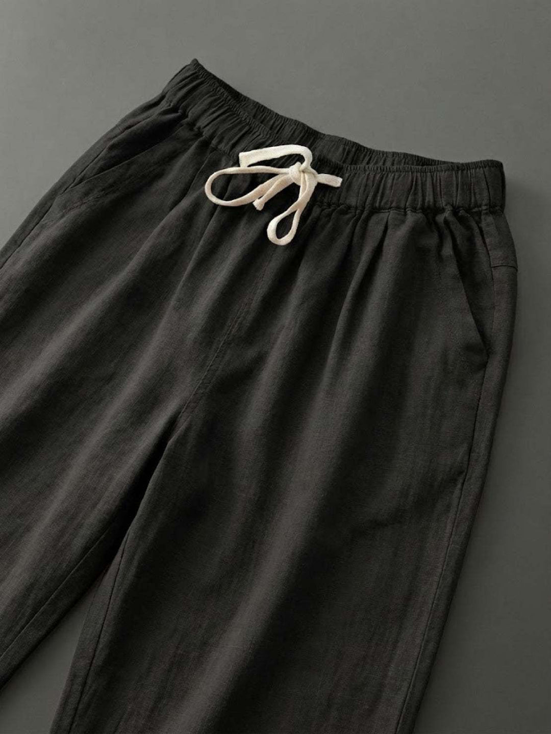Harper | Casual Drawstring Straight-Leg Casual Pants