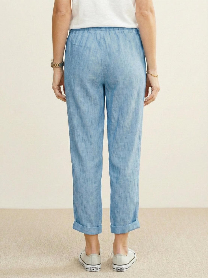 Harper | Casual Drawstring Straight-Leg Casual Pants