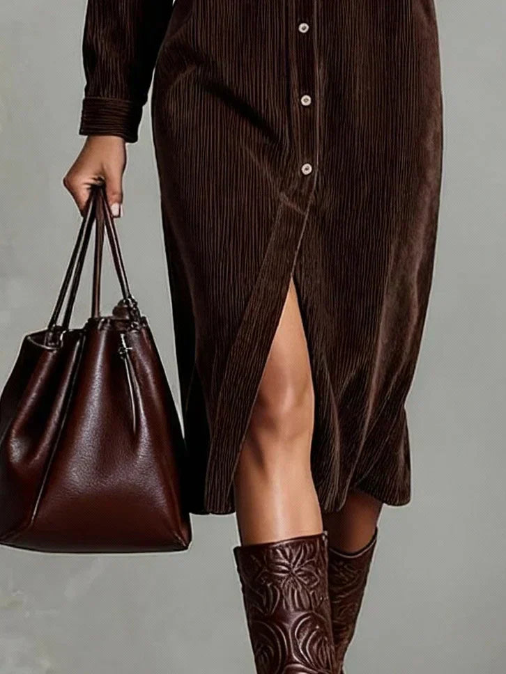 Abby | Chic Flared Hem Dress