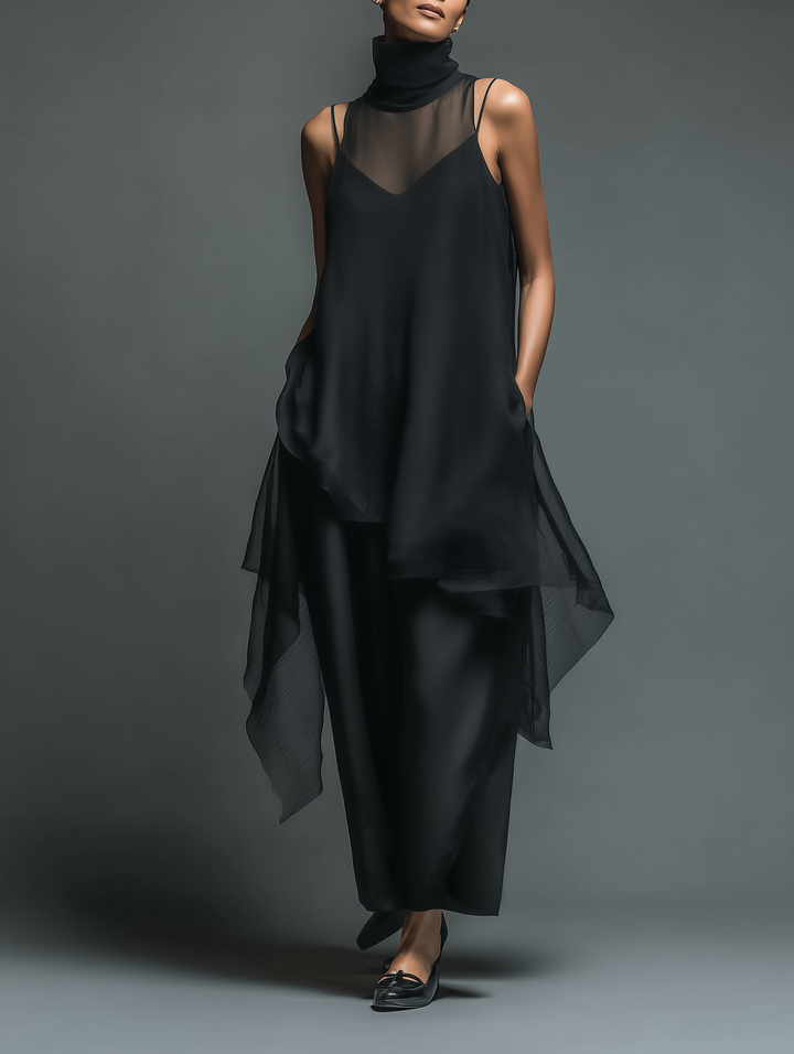 Elsie | Imitation Acetate Slip Dress