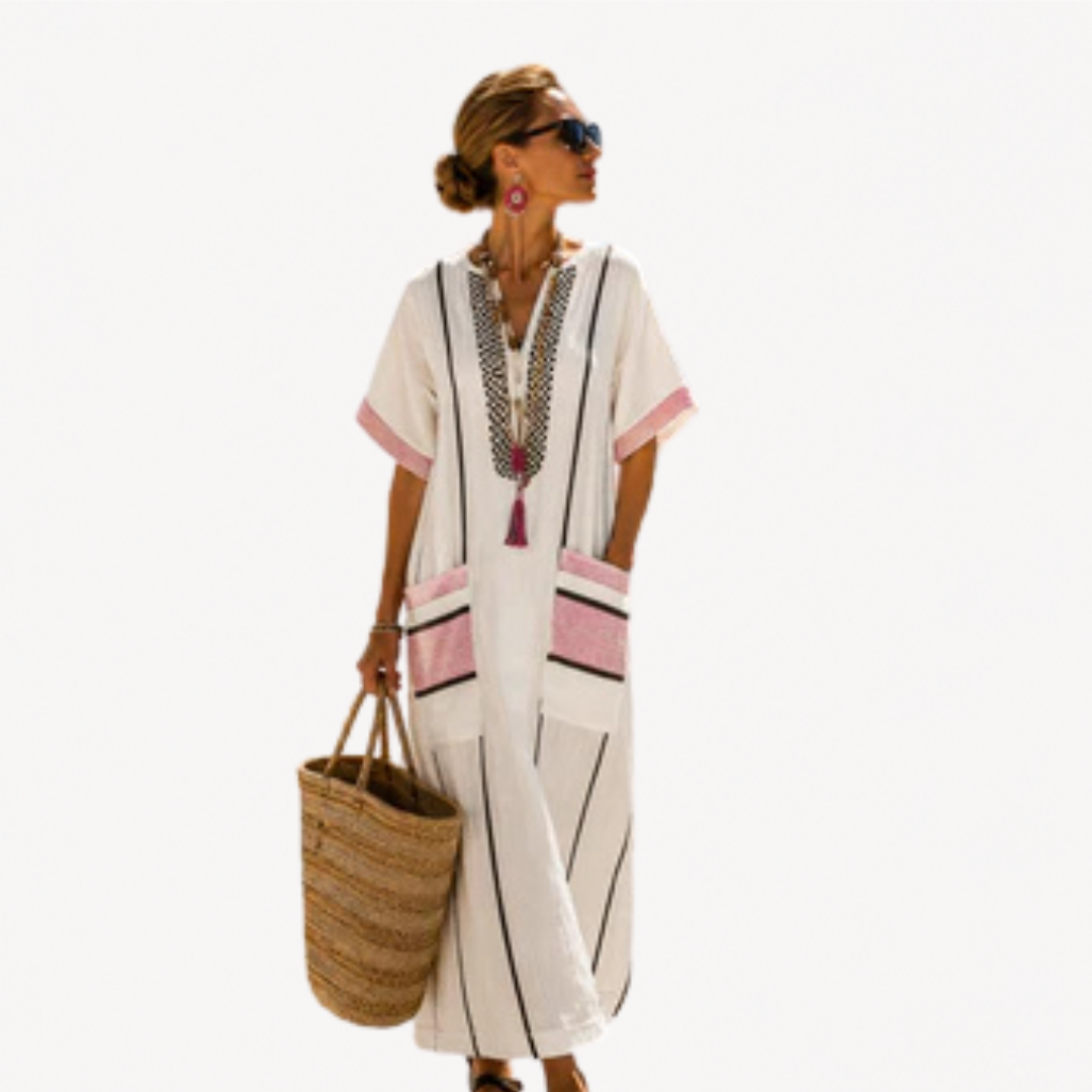 Terra | Natural Print Caftan