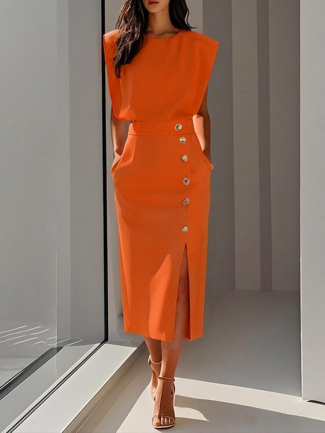 Aspen | Effortless Charm Midi Dress