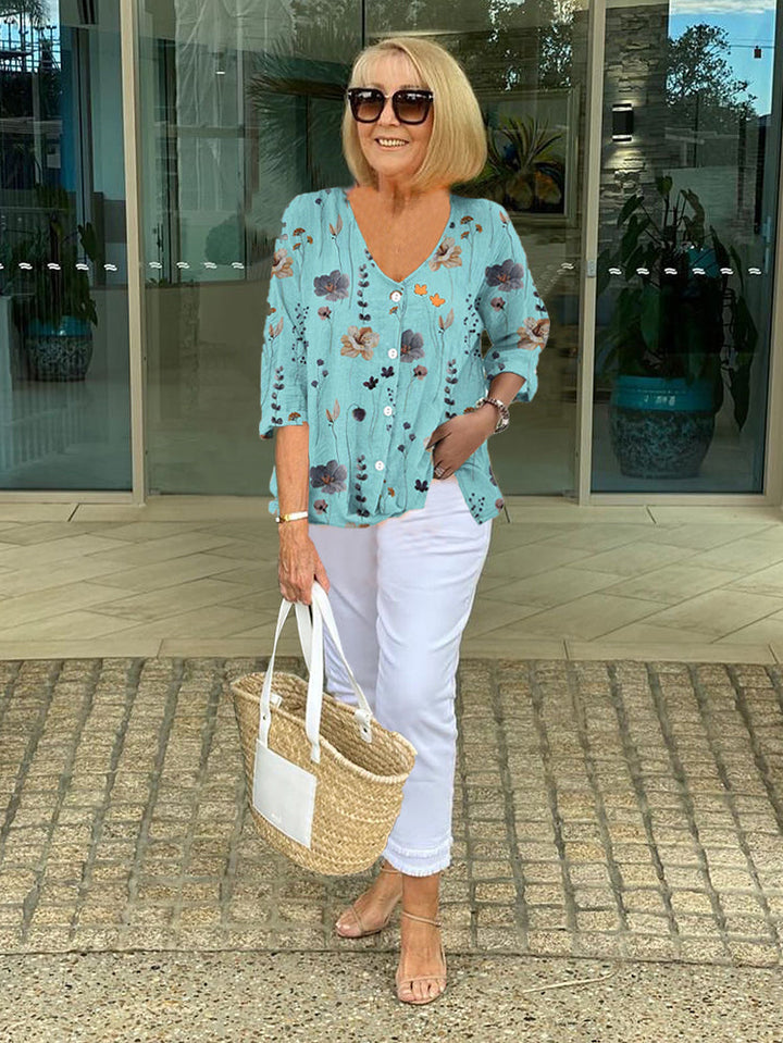 Abby | Blouse | Three-Quarter Sleeve