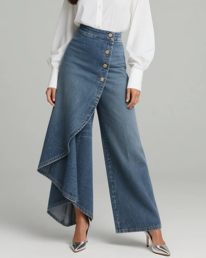 Celeste | High Waisted Wide Leg Wrap