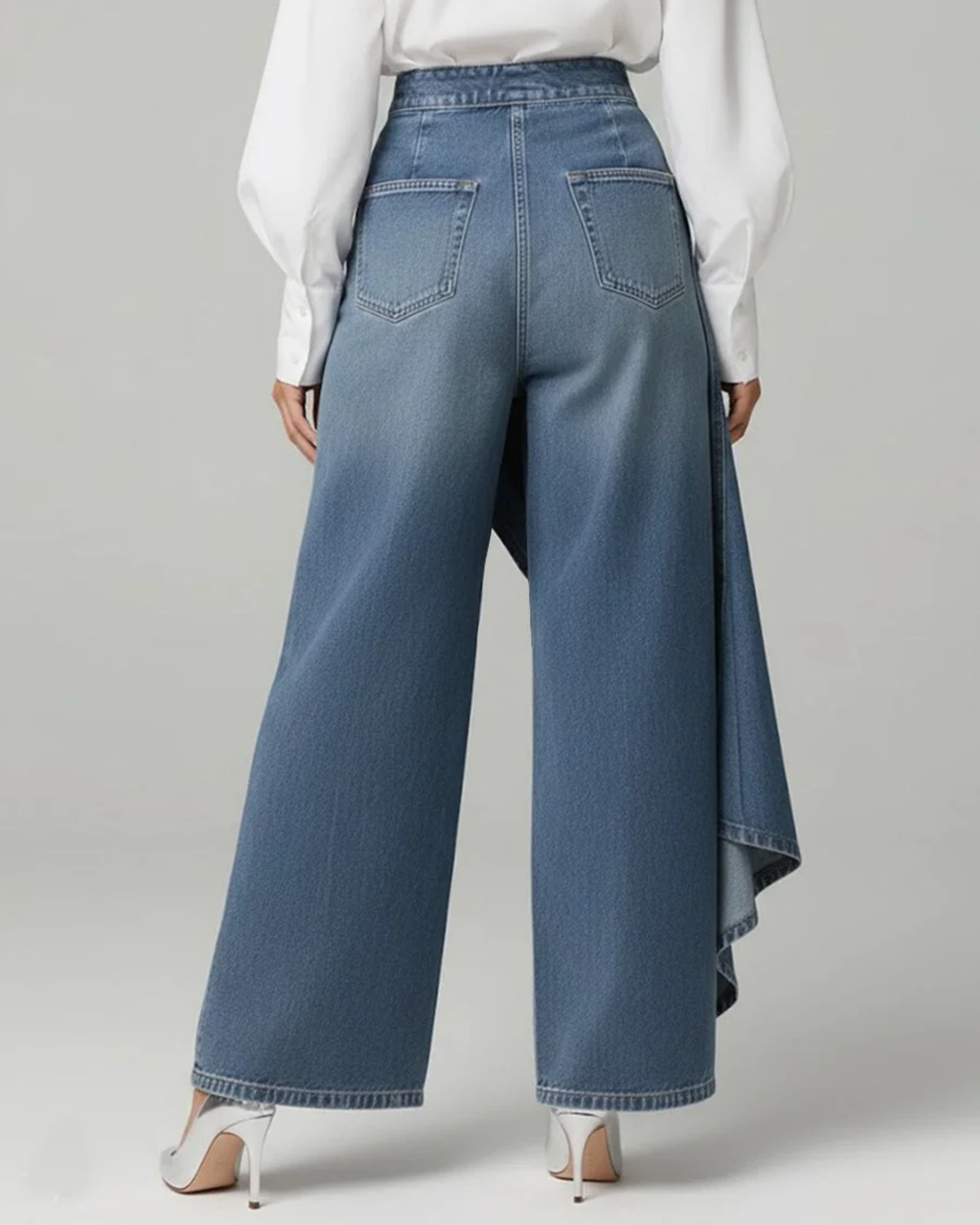 Celeste | High Waisted Wide Leg Wrap