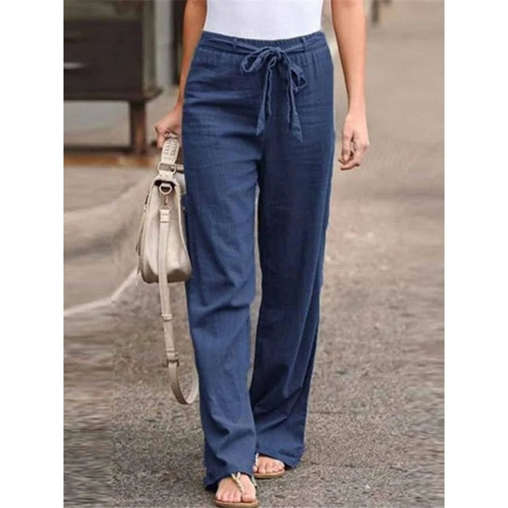 Clementina | Drawstring Wide Leg Pants