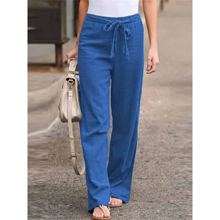 Clementina | Drawstring Wide Leg Pants