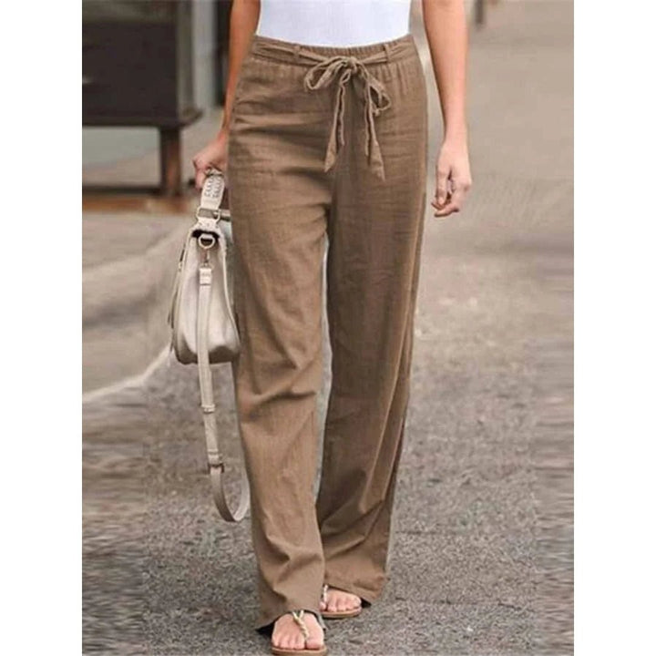 Clementina | Drawstring Wide Leg Pants