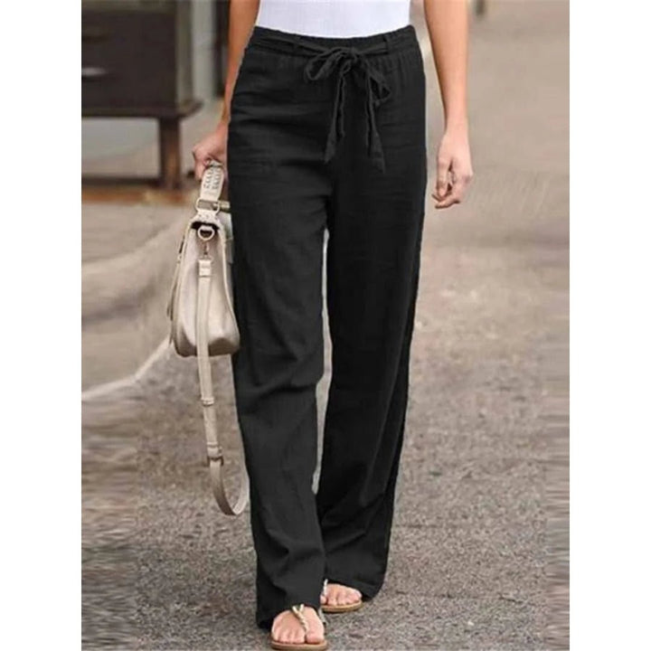 Clementina | Drawstring Wide Leg Pants
