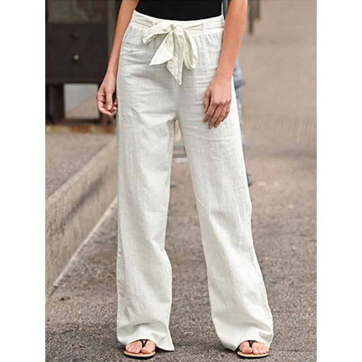 Clementina | Drawstring Wide Leg Pants