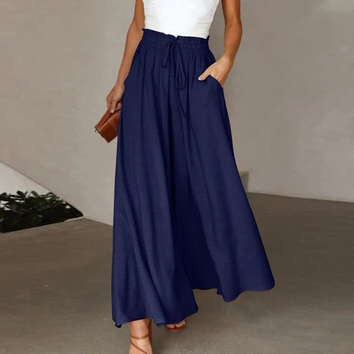 Clementine | High Waisted Wide Leg Palazzo