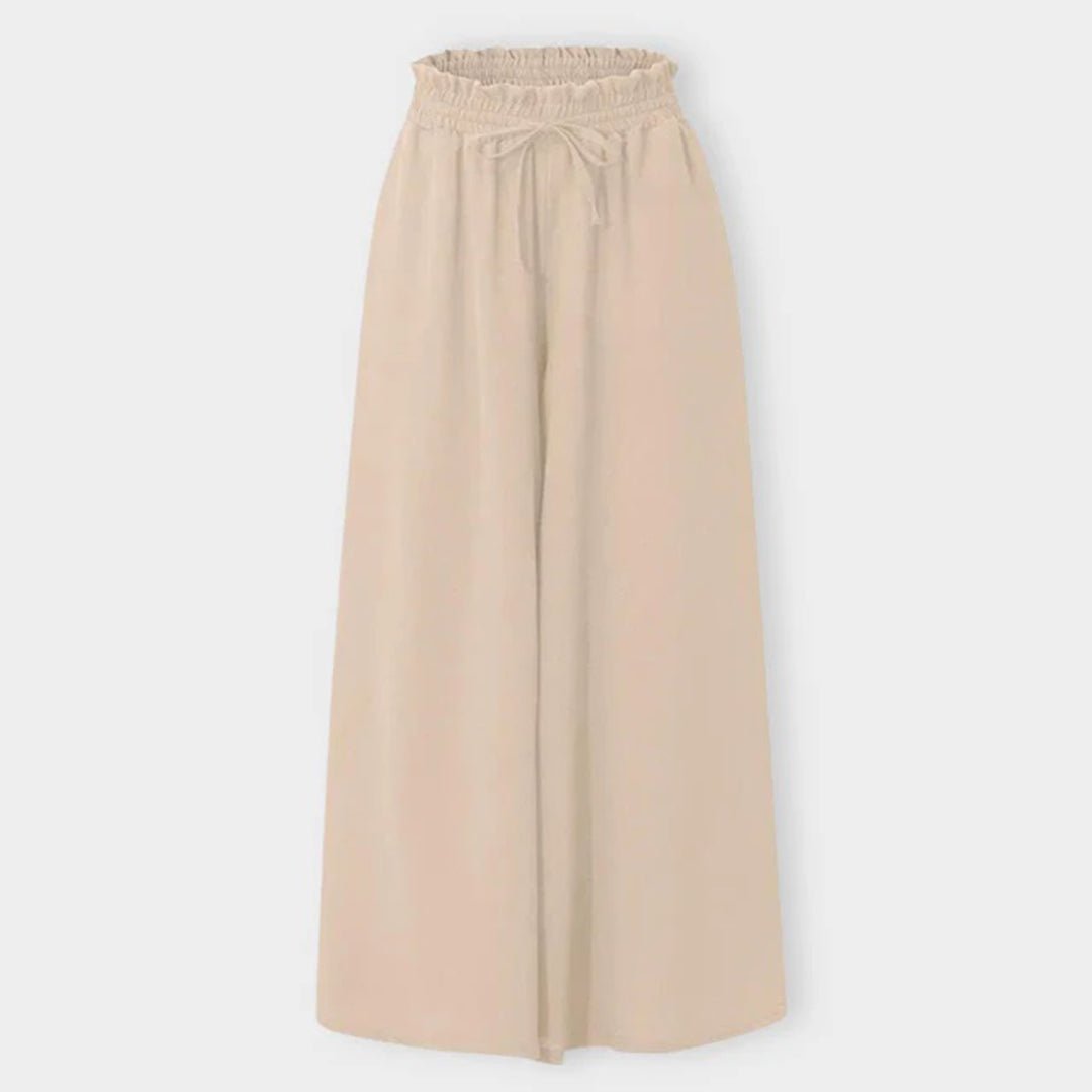Clementine | High Waisted Wide Leg Palazzo
