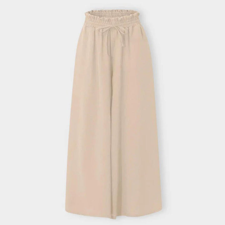 Clementine | High Waisted Wide Leg Palazzo
