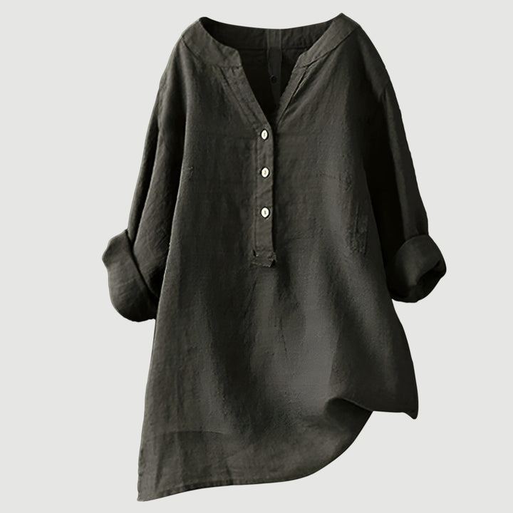 Lina | Women's Lightweight and Comfortable Linen Blouse