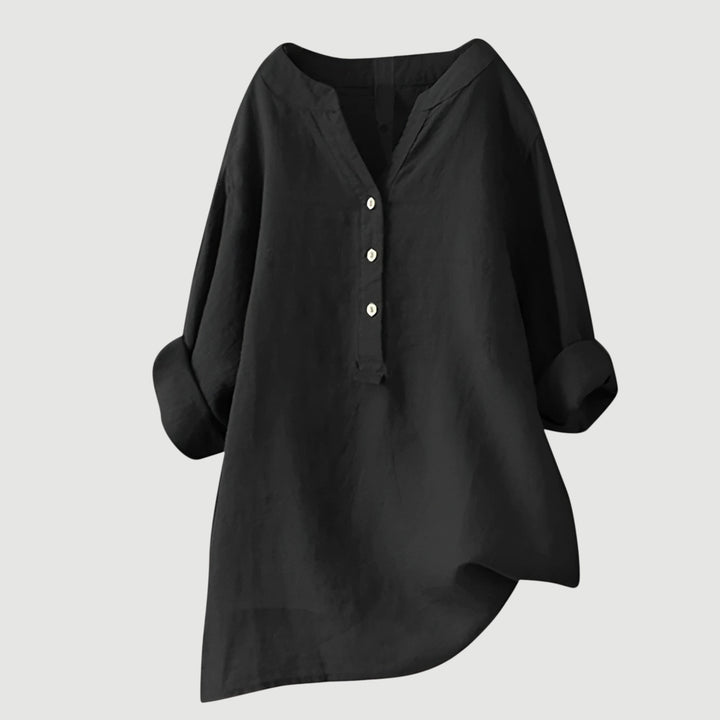 Lina | Women's Lightweight and Comfortable Linen Blouse