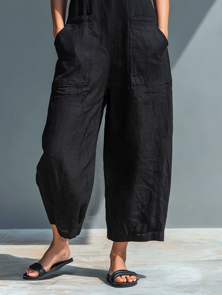 Nova | Sleeveless Minimalist Jumpsuit