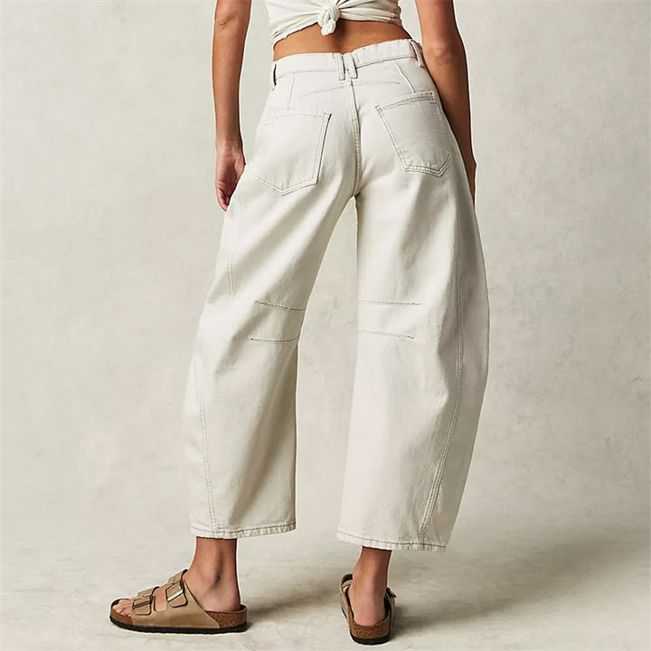 Barrel | High Waist Barrel Leg Jeans
